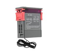 Aumotop Thermostat de Régulateur de Température Numérique STC-1000, Contrôle de Capteur de Température électrique pour Aquarium avec Capteur, Modèle STC-1000, Idéal pour les