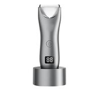 Aumotop Tondeuse à Cheveux pour Hommes avec Lumière LED, Kit de Toilettage, écran LCD, étanche IPX7, pour un Rasage de Précision Sous la Douche (Grise)