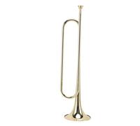 Aumotop Trompette en Laiton pour Débutants, Conception à Grand Pavillon | Construction en laiton durable, Jouabilité facile, Embouchure confortable, Son clair, Idéal pour les groupes scolaires