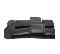 Aumotop Trompette PU Cuir Valve Guard Durable Souple Étui de Protection Accessoires pour Instruments en Cuivre Cuir Artificiel Noir 1 Unité