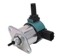 Aumotop Vanne D'arrêt de Moteur, électrovanne D'arrêt de Capteur Précis pour Pelle D1005 D1105 V1505, 12 V DC, Ajustement serré et Résistance à la Corrosion, Applicable aux Opérateurs Pelle