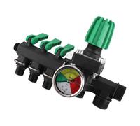 Aumotop Vanne de Régulation D'eau à 3 Voies pour Pulvérisateurs | Construction ABS durable, résistante à l\'érosion, compatible avec plusieurs tuyaux