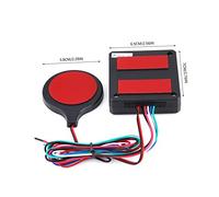 Aumotop Verrouillage de la Carte d'identité de Moto Système sécurité Antivol Performance Fiable Consommation D'énergie Ultra Faible Installation Cachée pour Les Propriétaires Motos Noir