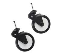 Aumotop Yoya/Vovo Ensemble D'accessoires de Roue pour Poussette pour bébé - Roues Avant et Arrière Incluses - Facile à Installer, Rotation à 360 Degrés - la Plupart des Poussettes de Marque (Une