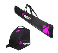 AUMTISC Housse Ski,Sac Ski - Sac de Ski et Chaussures avec Longueur Réglable jusqu'à 200 cm - Parfait pour Skis, Bottes