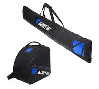 AUMTISC Ski Bag 2 Piece Ski and Boot Bag Combo for 1 Pair of Ski and Boots Ski Bag Longueur réglable Jusqu'à 200 cm