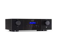 AMP-4000 DAB Amplificateur stéréo Hi-Fi Radio DAB+ Télécommande USB Écran LED