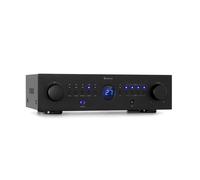 Auna Amplificateur numérique AMP-CD950 DG Bluetooth Entrée optique Télécommande 8x100W RMS Noir
