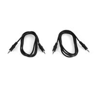 AUNA Electronic-Star Set de câbles Jack 3,5mm - 2 x Cable de 1,5m