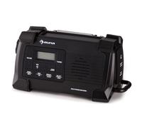 Auna Radio Portable Bluetooth et Rechargeable, Petit Poste Radio Numérique 1W Dab/Dab+/FM/Streaming, Mini Portables Stéréo, Écran LCD, FM WiFi, Alarme Reveil Alimentée au Secteur