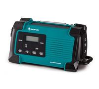 Auna Radio Portable Bluetooth et Rechargeable, Petit Poste Radio Numérique 1W Dab/Dab+/FM/Streaming, Mini Portables Stéréo, Écran LCD, FM WiFi, Alarme Reveil Alimentée au Secteur