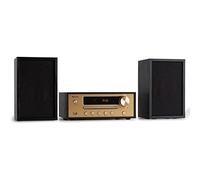 Auna Radio Portable Bluetooth, Poste Numérique FM, MP3, Streaming, Port USB, Stéréo Compact, Télécommande, FM Stéréo, Affichage LED, Alarme de Réveil, Alimentée au Secteur