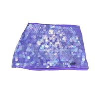 Aunaeyw Mini jupe d'été à paillettes pour femme - Jupe à nouer avec fente latérale pour le quotidien, les voyages, les fêtes (violet clair, taille M)