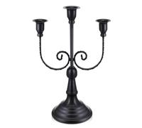 Aundhegrtt 1 Candélabre en Métal à 3 Bras, Chandelier Haut de Style Gothique pour, Les Mariages et Les Églises