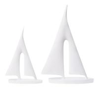 Aundhegrtt 1 Ensemble/2 Pièces Sculptures Modernes Décor Maison, Décor Ornement Voilier, Décorations Statues de Bateau, Sculptures et Statues Artistiques