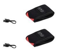 Aundhegrtt 1 Paire Coussins Chauffants Sans pour Poignets - 3 Niveaux Température pour Mains, Poignets et Coudes Soulagement Douleurs Liées L'Arthrite, Frappe au Clavier et Aux Jeux Vidéo