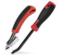 Aundhegrtt 2 Outils Robustes pour Retirer les Agrafes, à Double Pointe, pour le Rembourrage et la Construction
