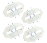 Aundhegrtt 4 Pansements Papillon, Bandes de Fermeture D'Urgence pour Plaies, Dispositif de Coagulation