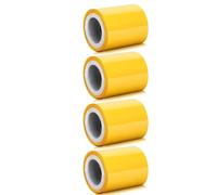 Aundhegrtt 4 Rouleaux de Adhésif Anti-Insectes pour Lanternes et de 80 M (260 Pi) : Barrière Adhésive Extérieure pour la Protection Du Jardin, Pièges Collants Jaunes