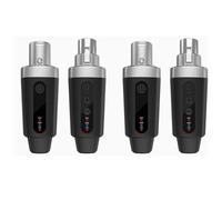 Aundhegrtt 4PCS Nouveau Système D'Adaptateur XLR Microphone sans Émetteur Récepteur pour Microphone Dynamique Guitare Mixeur Audio Système PA