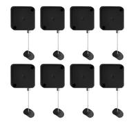 Aundhegrtt 8 Pièces de Télécommande à Distance Tether, Laisse de Télécommande Rétractable avec Verrou de Sécurité et Sangle Ajustable A
