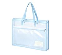 Aundhegrtt à Projets A3, Grands de Rangement pour Le Quilting et Les Loisirs Créatifs, à Grille Transparente avec Fermeture Éclair pour Dessins et Croquis