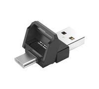 Aundhegrtt Adaptateur Bluetooth 6.0 2 en 1, Adaptateur Audio Bluetooth 6.0 USB/Type C, Récepteur Émetteur Audio Stéréo Mini pour TV, PC, Kit Voiture, Adaptateur sans
