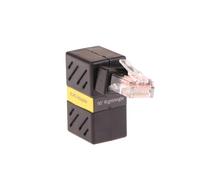 Aundhegrtt Adaptateur Convertisseur RJ45 Gigabit avec Prise à Rotation 360° et Coude à Angle Droit de 90 Degrés, Mâle à Universel.