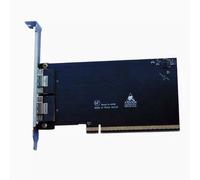 Aundhegrtt Adaptateur de Carte Graphique Externe EGPU PCIE X16 vers 2 Ports SFF-8654 8i X8 avec Baffle de Pleine Hauteur pour Station d'accueil Graphique GPU.