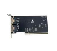 Aundhegrtt Adaptateur de Carte Graphique Externe EGPU PCIE X16 vers 2X SFF-8654 8i X8 pour Dock Graphique GPU PCI-E Demi-Baffle.