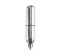 Aundhegrtt Adaptateur de Gonflage de Bière Mini Co2 Rechargeable 12g avec Filetage 3/8-24 UNF pour la Fabrication de Bière, Café, Soda et Jus à Domicile.