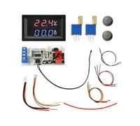 Aundhegrtt Afficheur de Tension Courant 0-100V 10A avec Contrôle Intelligent de Température pour Modification de Chargeur DIY