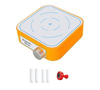 Aundhegrtt Agitateur Magnétique de Laboratoire 3L Max 3000RPM Mini Agitateur Magnétique avec 4 Barres D'Agitation pour Brassage à Domicile et Mélange de Liquides en Laboratoire, Sans Chauffage.