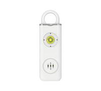 Aundhegrtt Alarme de Sécurité Personnelle 130dB avec Lampe de Poche LED, Sirène d'urgence Portable pour Femmes, Enfants, Personnes Âgées, Appel Anti-Vol A