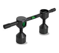 Aundhegrtt Alignateurs de Bride à Filetage Alignateurs de Bride Adaptés Aux Brides avec des Trous de 1/2" à 1-7/16" de Diamètre Outils Flange Wizard Niveau Intégré Besoins des Clients