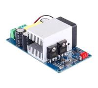 Aundhegrtt Amplificateur de Puissance Numérique HiFi Class D 1000W Mono pour Haut-Parleur de Maison Subwoofer 2-8ohm IRS2092S