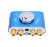Aundhegrtt Amplificateur de Puissance Stéréo pour Haut-Parleur Numérique, Lecteur Audio, DC 8-24V, 5.0, 2 Canaux, 20W + 20W, Bluetooth.