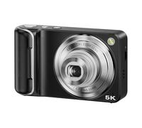 Aundhegrtt Appareil Photo Numérique à Écran Tactile Double Objectif 5K 64MP avec Autofocus, WiFi, Caméra de Vlogging, Zoom Optique 6X pour la Photographie.