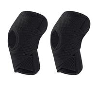 Aundhegrtt Attelle de Genou Support Sportif pour Déchirure du Ménisque avec Manchon de Compression et Coussinets en Gel pour Patella avec Ressorts