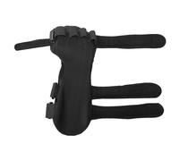 Aundhegrtt Attelle de Main de Repos Après un, Attelle de Main avec Séparateur de Doigts, Immobilisateur Fonctionnel Nocturne, Orthèse de Poignet et de Doigt Gauche
