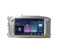 Aundhegrtt Autoradio Multimédia sans avec CarPlay, pour Android Auto, Mirror Link, Écran 7 Pouces, GPS, Bluetooth, FM et RDS pour Focus II (2008-2011)