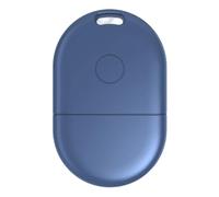 Aundhegrtt Balise de Localisation Intelligente Bluetooth Mini pour Air Tags pour Retrouver Mon Appareil, Anti-Perte, Géolocalisation Globale, Bleue