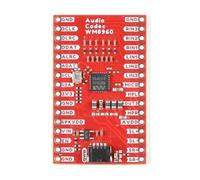 Aundhegrtt BOB-21250 Carte de Développement pour Codec Audio WM8960 Qwiic, Module Audio Stéréo I2S, Amplificateur pour Casque et Haut-Parleur