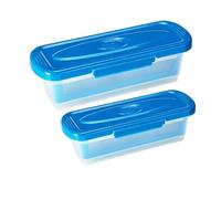 Aundhegrtt Bol à Pâte à Poisson avec Couvercle, Bol à Pâte avec Couvercles, Bol à Shaker Better Breader avec Plateau à Panure.