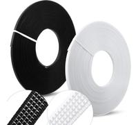 Aundhegrtt Bonings pour Couture - 2 Pièces de 100 Yards, 6 mm en Polyester à Coudre pour Corsets, Faible Densité, Robes de Fête de Mariage, Robes de Mariée.