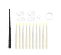 Aundhegrtt Bougies LED Flottantes 10 Pièces avec Télécommande à - Lumière Magique pour Fêtes à Thème d'anniversaire, Décoration d'halloween, Éclairage de Fenêtre.