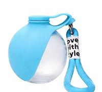 Aundhegrtt Bouteille à Boire pour Chiens avec Bol en Silicone 285ml, Bouteille d'eau Étanche pour et Chiens, Distributeur Portable pour L'Extérieur