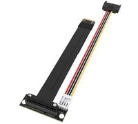 Aundhegrtt Câble D'Extension M.2 NVMe SSD M Key Extender Carte Riser Solide M.2 vers PCI-Express 3.0 X4 pour SSD M.2 2230 2242 2260