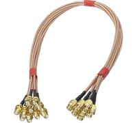 Aundhegrtt Câble D'Extension SMA Mâle vers SMA RG316 pour Routeur 4G LTE, Récepteur USB SDR Cellulaire