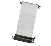 Aundhegrtt Câble Riser PCIe 5.0 X16 64 Go/S Double Reverse PCI Express Gen5 sans Perte pour Serveur ITX RTX5090 RTX4090 19 Cm